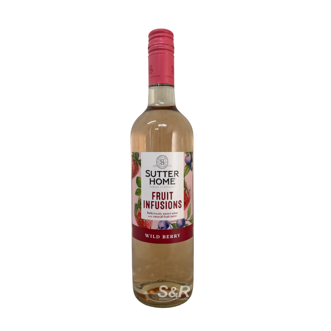 Sutter Home Fruit Infusions Wild Berry Sweet Wine 750mL Sutter Home Fruit Infusions Wild Berry Sweet Wine 750mL